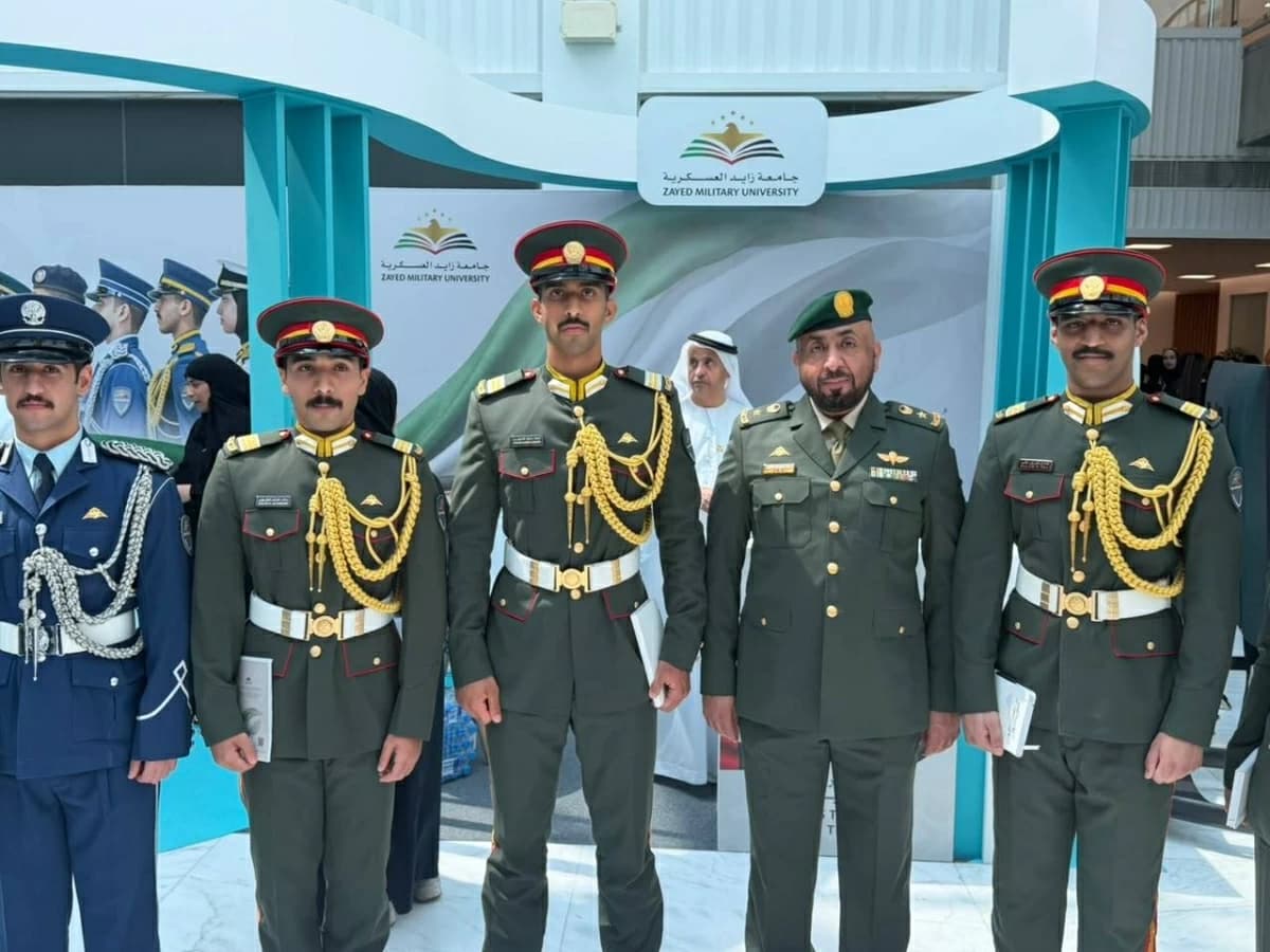 Zaed Military at Sharjah University Exhibition