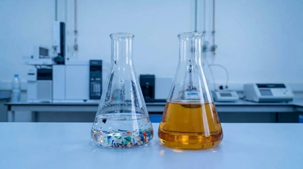 Scientists turn plastic waste into fuel