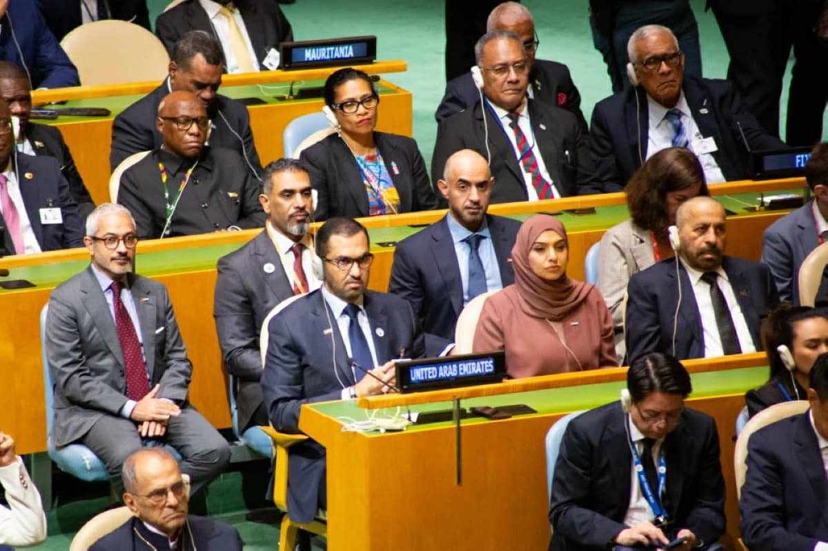 UAE Delegation Opens UN General Assembly