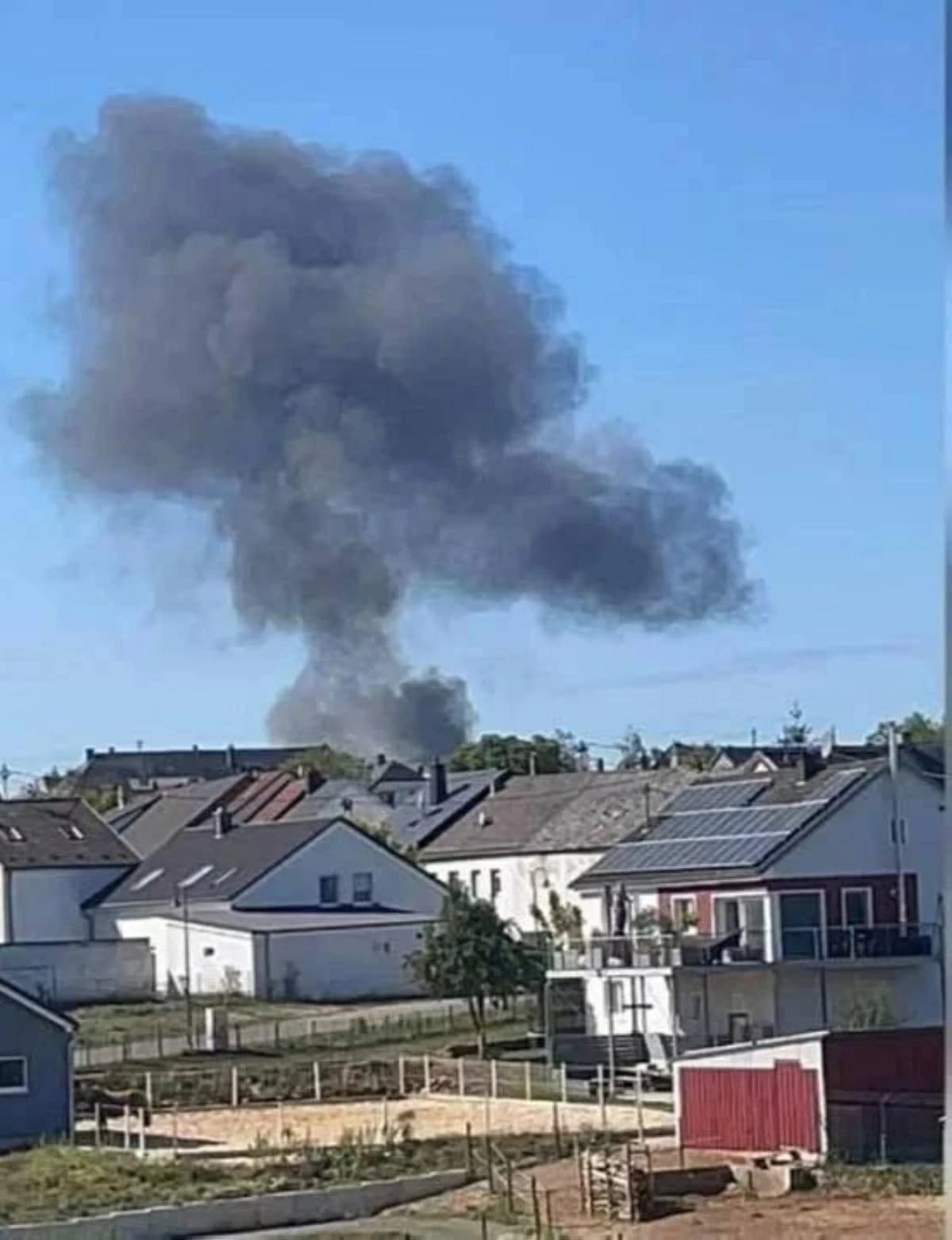إف-16 تتعرض لحادث في قاعدة ألمانية