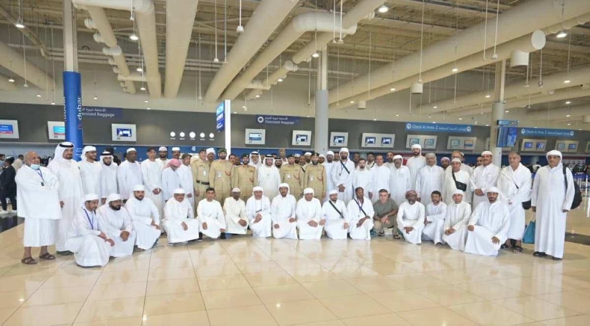 Dubai Police dispatches 62 staff for Umrah