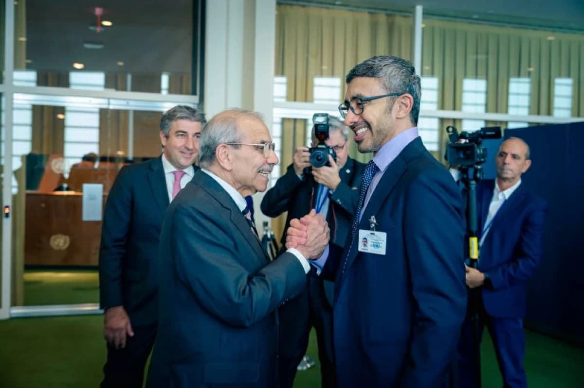 Abdullah bin Zayed and Nofal Salam start Lebanon AI Expert Campaign