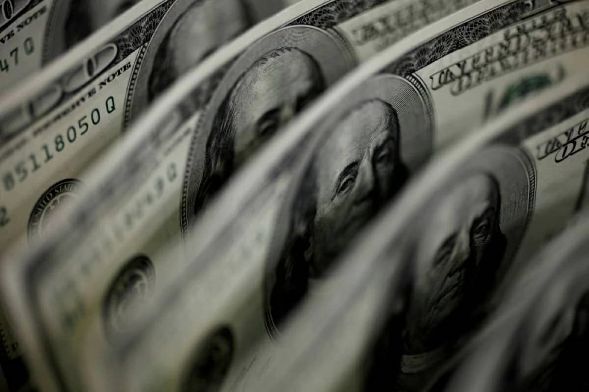 Dollar index nears two-month peak