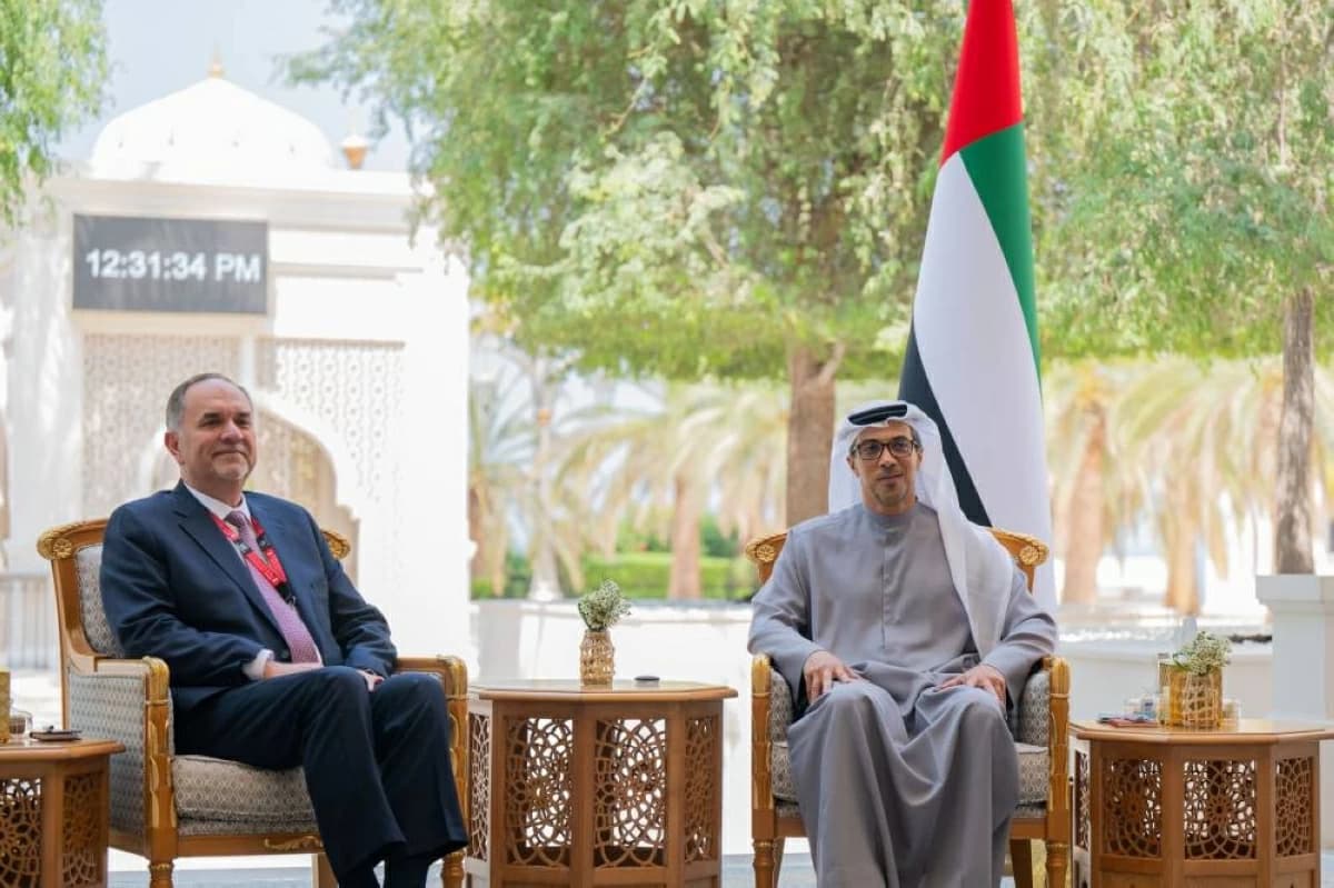 Majourak Bin Zayed Meets Jordanian Justice Minister