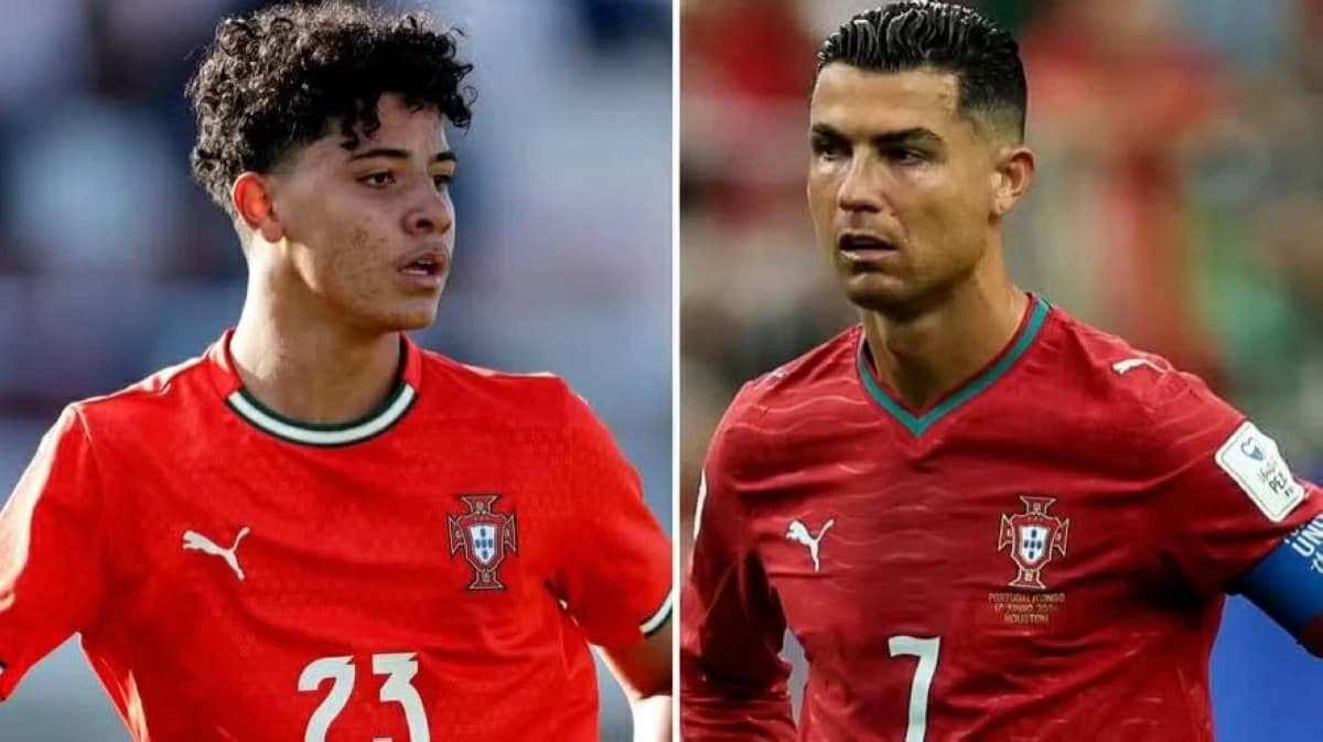 رونالدو يغضب من استبعاد نجله من منتخب الناشئين