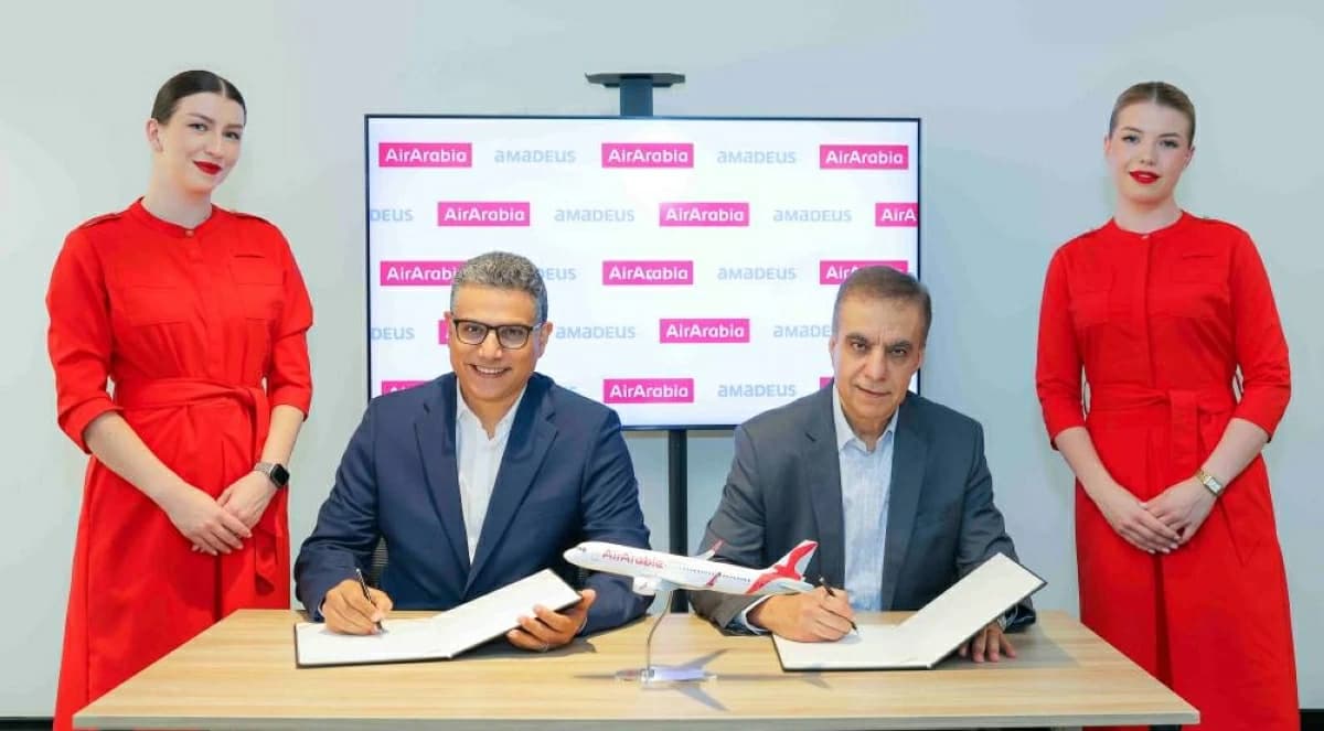 العربية للطيران تتعاون مع أماديوس في التوزيع