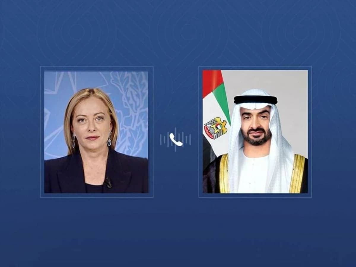 Bin Zayed and Meloni discuss regional cooperation