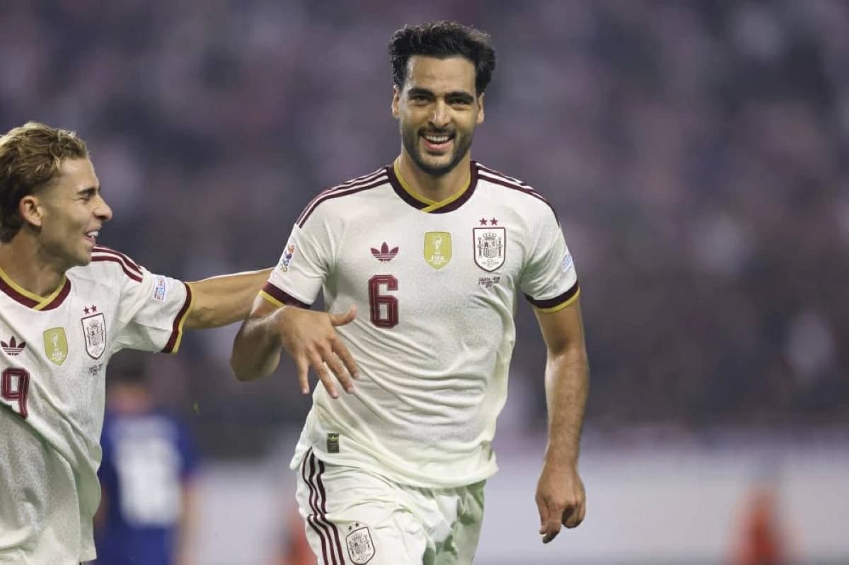 دوري الأمم ميرينو يتصدر مع إسبانيا