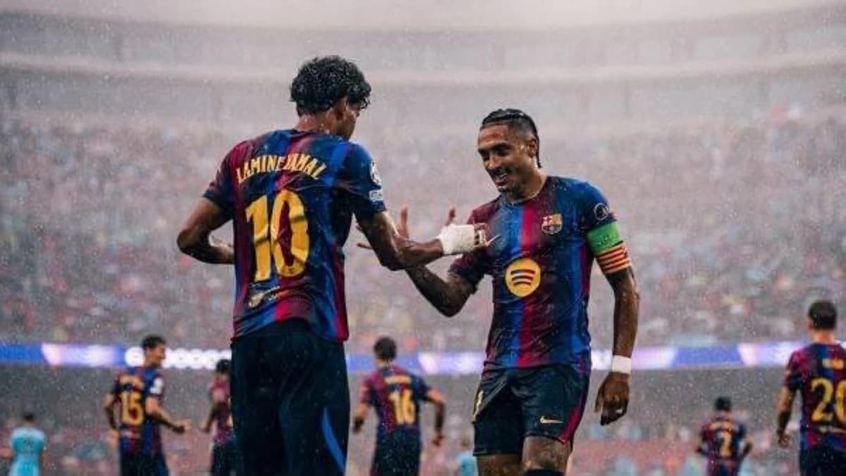 موعد مباراة برشلونة وخيتافي والتشكيل