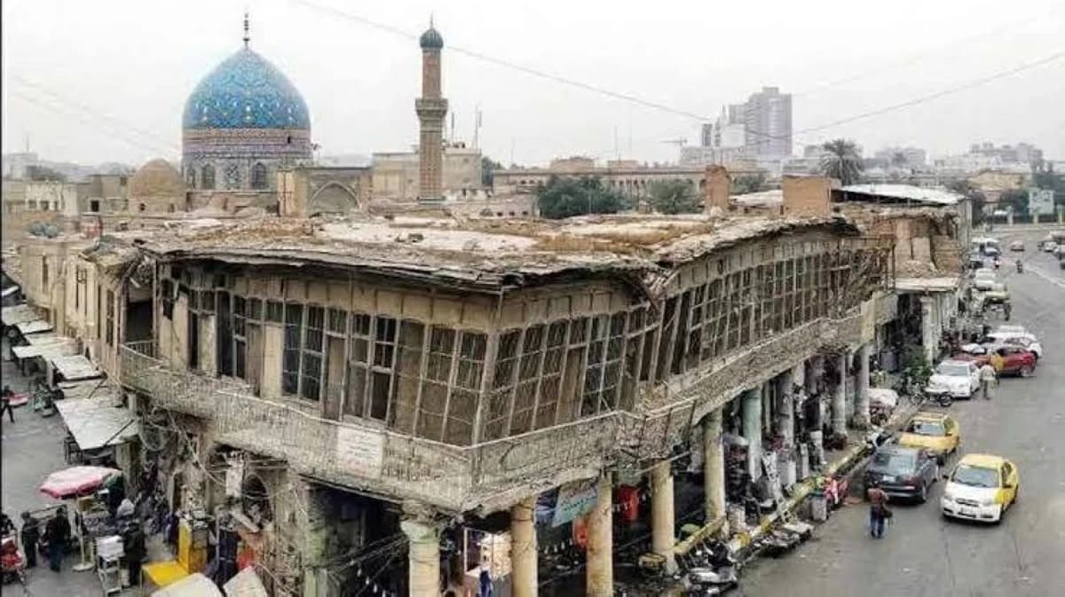 Iraqis React to Black Gold Hotel Demolition