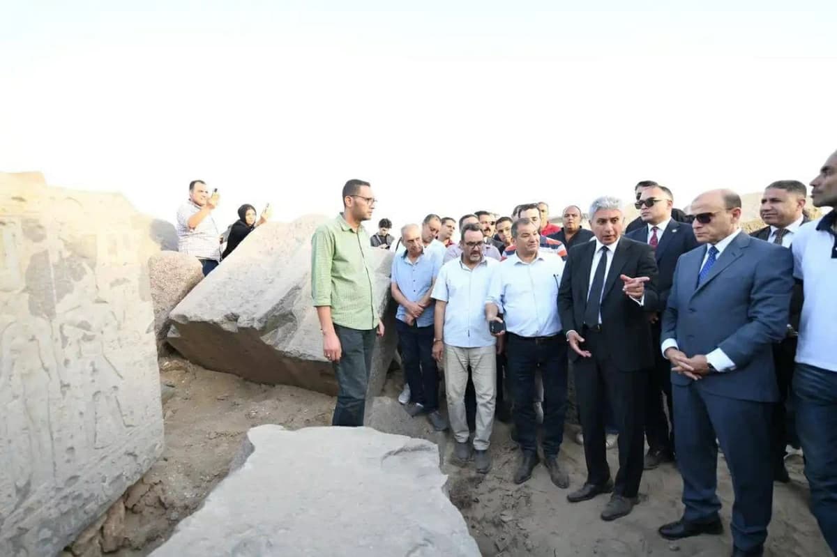 Egypt reviews rebuilding Behet El-Hijara Temple