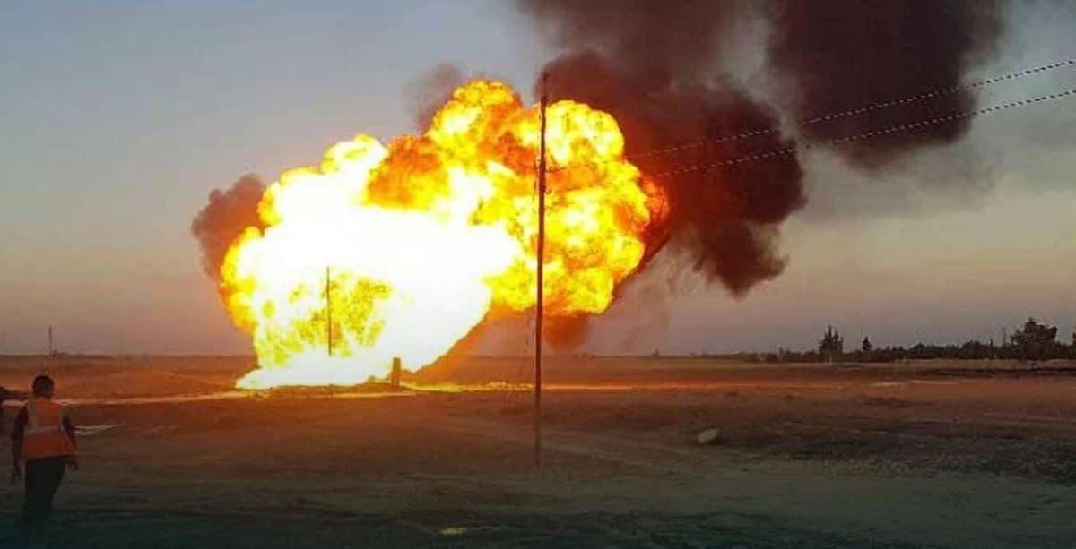 Attacks on Jabsa gas pipeline in Syria