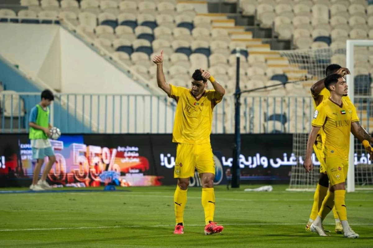 الوصل يفوز على بني ياس 2-0 ويتصدر دوري أدنوك