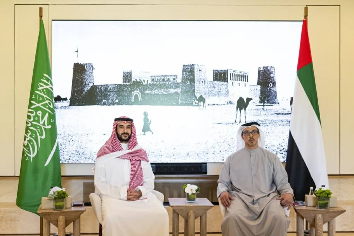Majid bin Zayed and Khalid bin Salman affirm UAE-Saudi relations