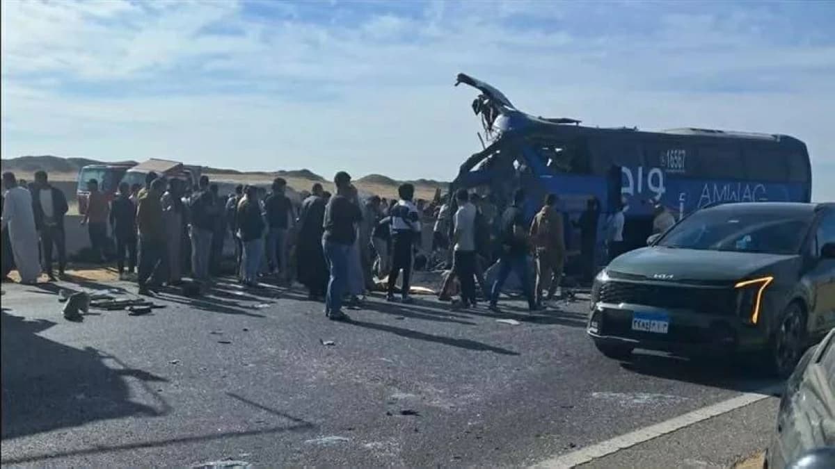 Egypt Assiut Road Bus-Truck Crash Kills 47