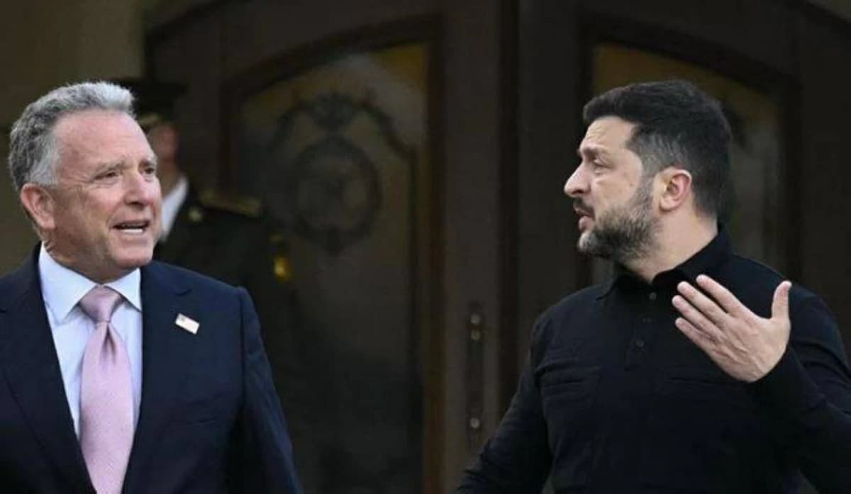 زيلينسكي يتباحث مع ويتكوف بعد تصريحات ترامب عن روسيا