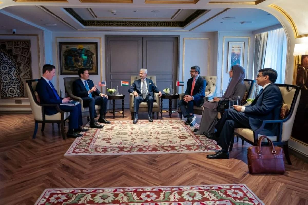 Abdullah bin Zayed on regional stability with US and India