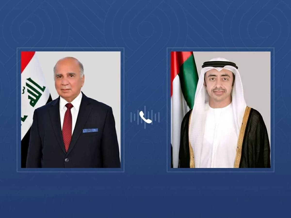 Abdullah bin Zayed and Iraqi Foreign Minister discuss regional issues
