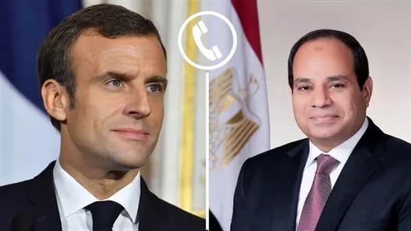 السيسي يعلن دعم مصر لفرنسا في مكافحة الحرائق