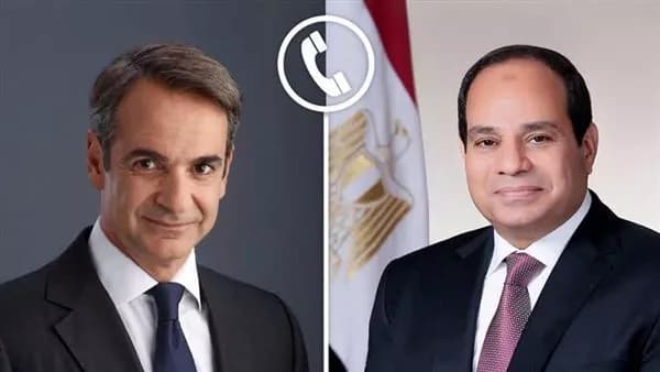 السيسي يعلن دعم مصر لجهود اليونان في مكافحة الحرائق