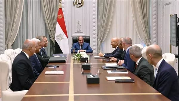 President Sisi reviews Eni's drilling plans