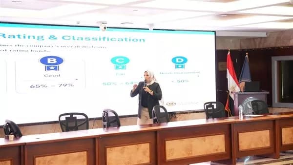 الرقابة المالية تناقش خطة الإفصاح عن الاستدامة