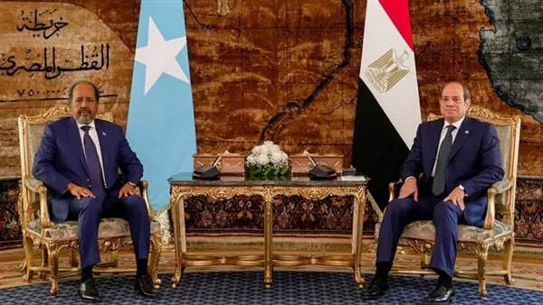 السيسي يؤكد دعم مصر لوحدة الصومال