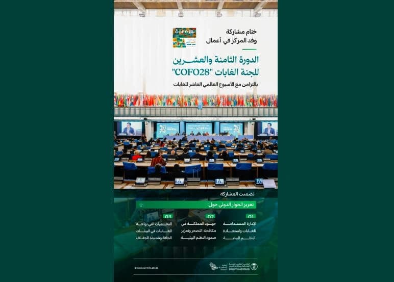المملكة تدعم الحوار لحماية البيئة الجافة