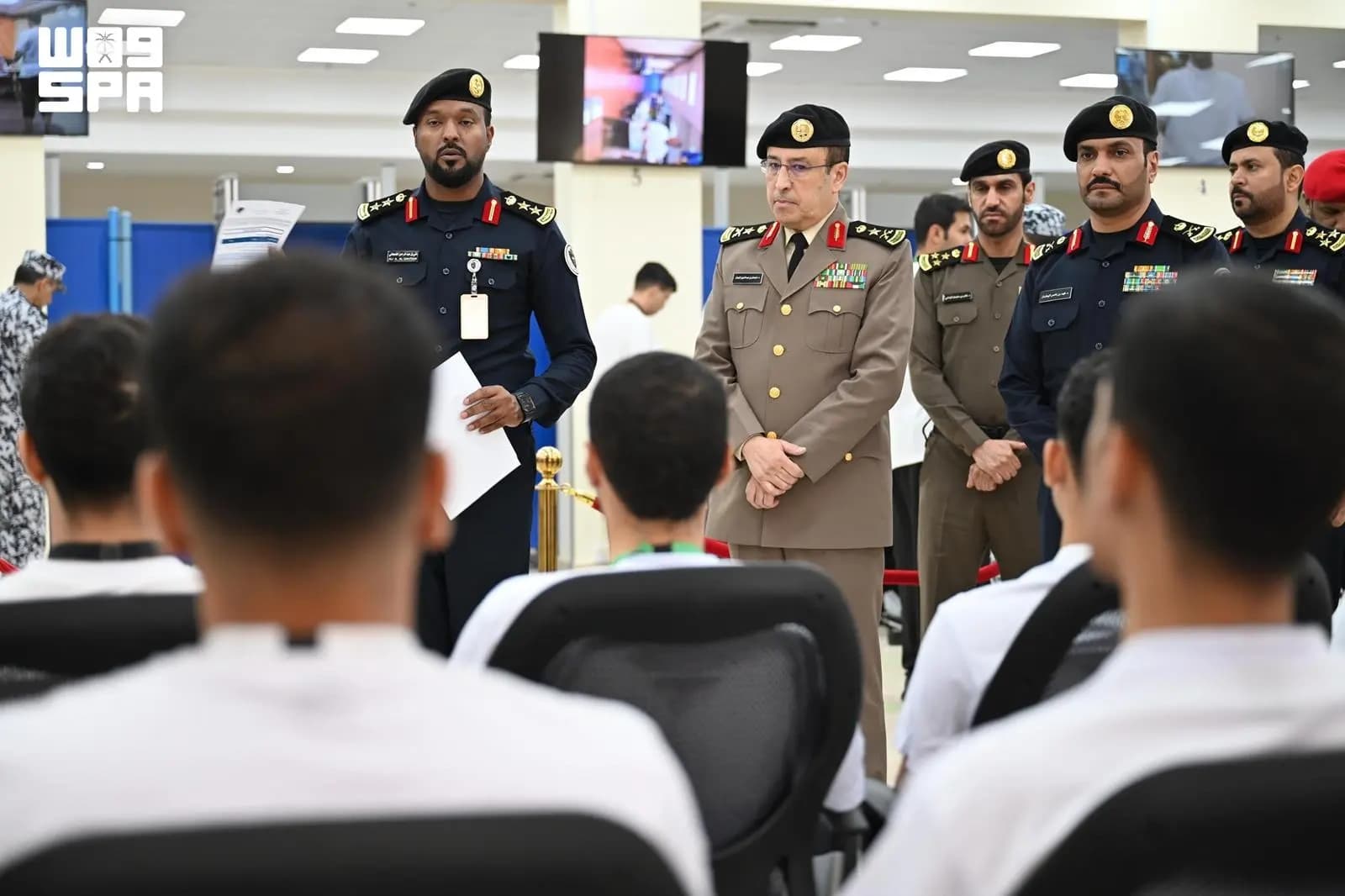 Team reviews King Fahd Security College admissions