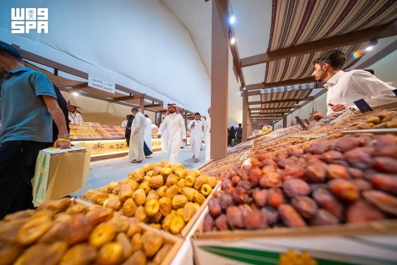 بدء موسم تمور الربوة 2026 في الرياض