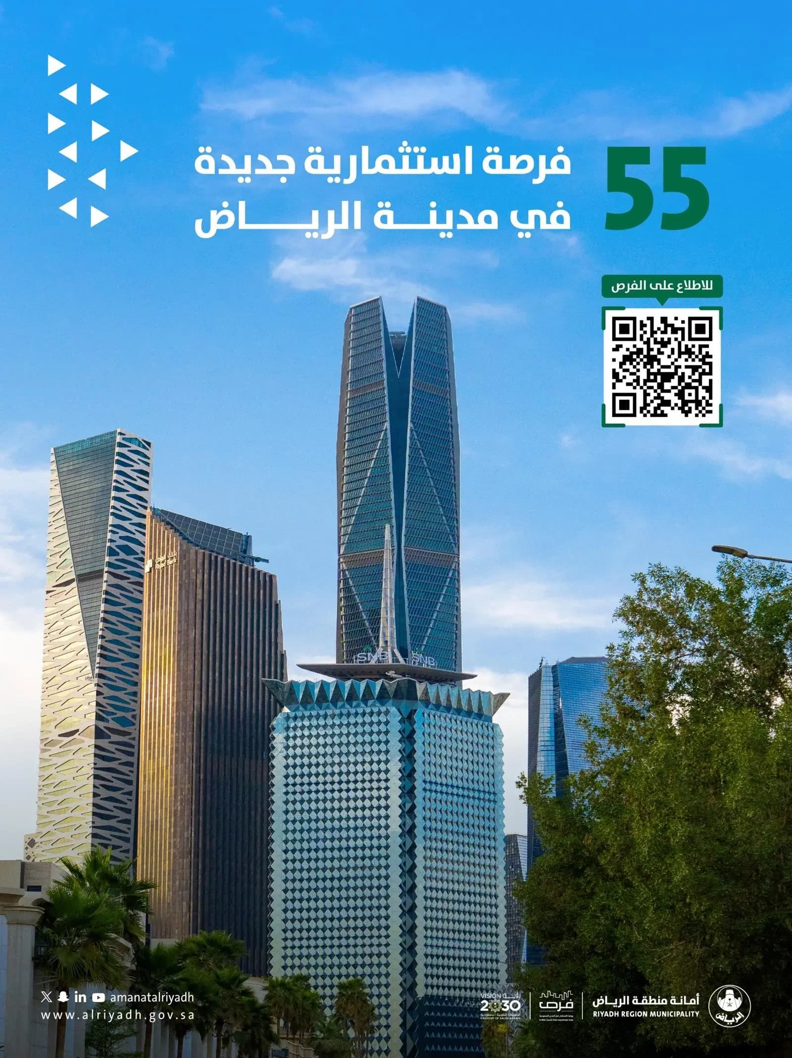 Riyadh offers 55 new investment options