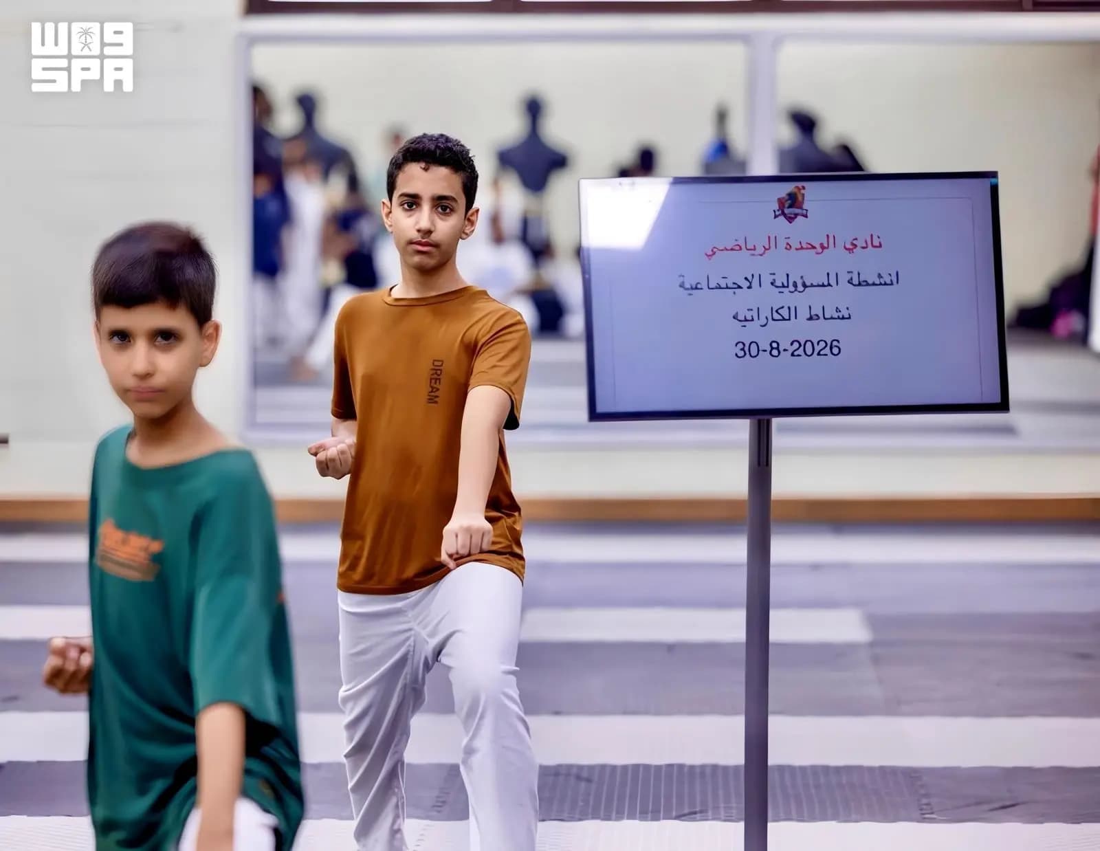 نادي الوحدة يطلق برنامج الكاراتيه المجتمعي