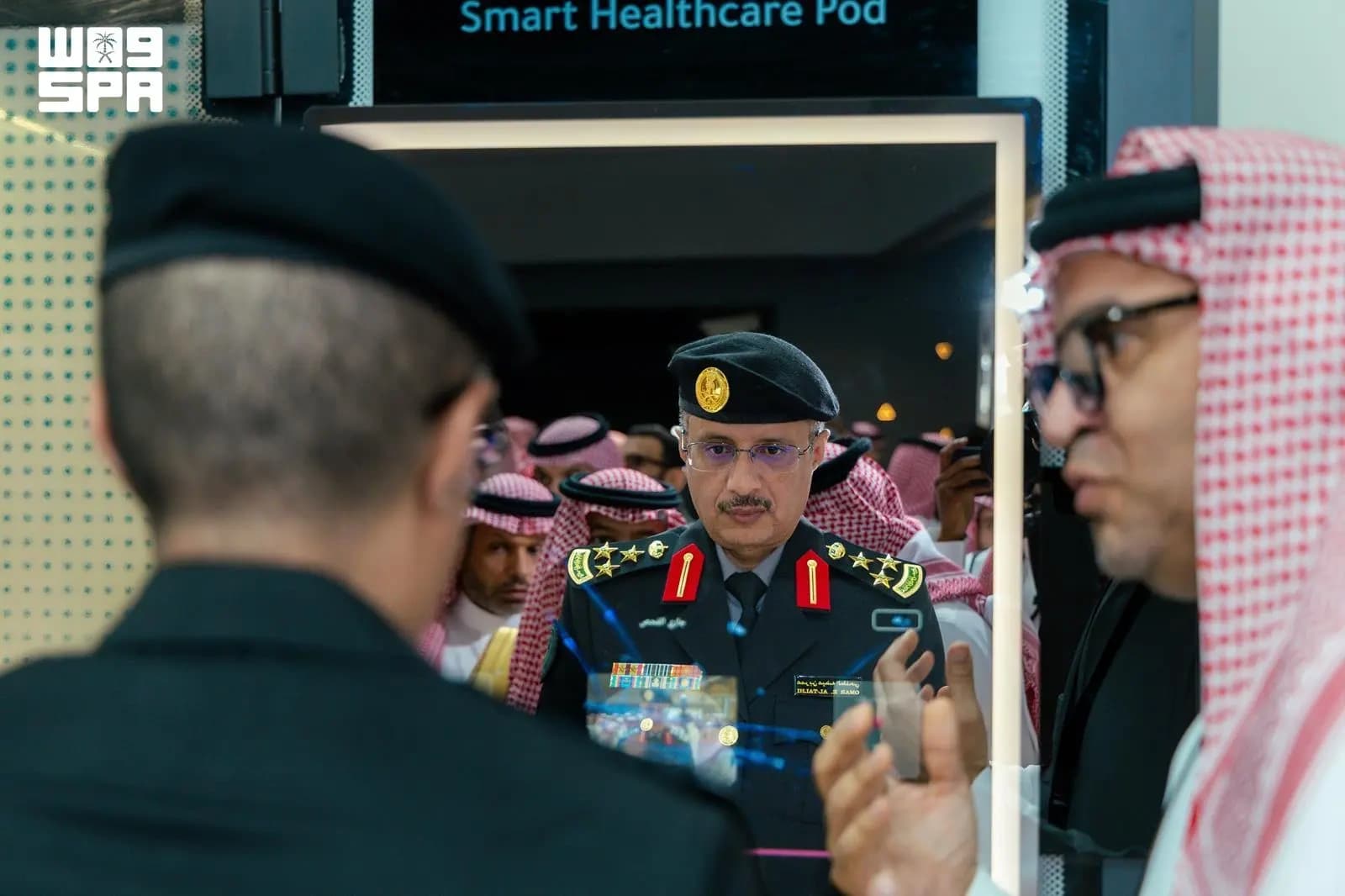 قائد المركز الوطني يزور ليب 2026
