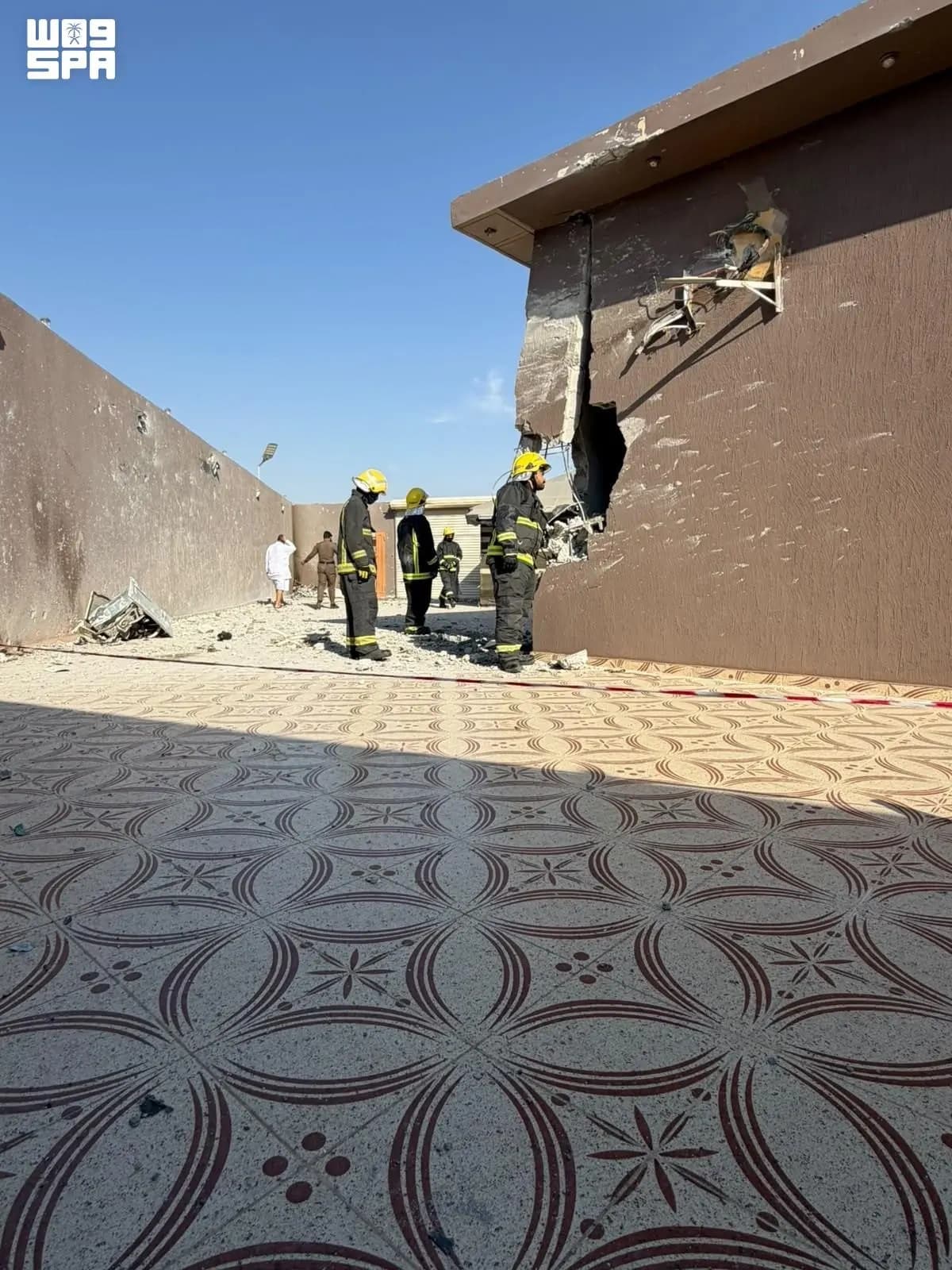 سقوط طائرة مسيّرة يوقع ضحايا في الطائف