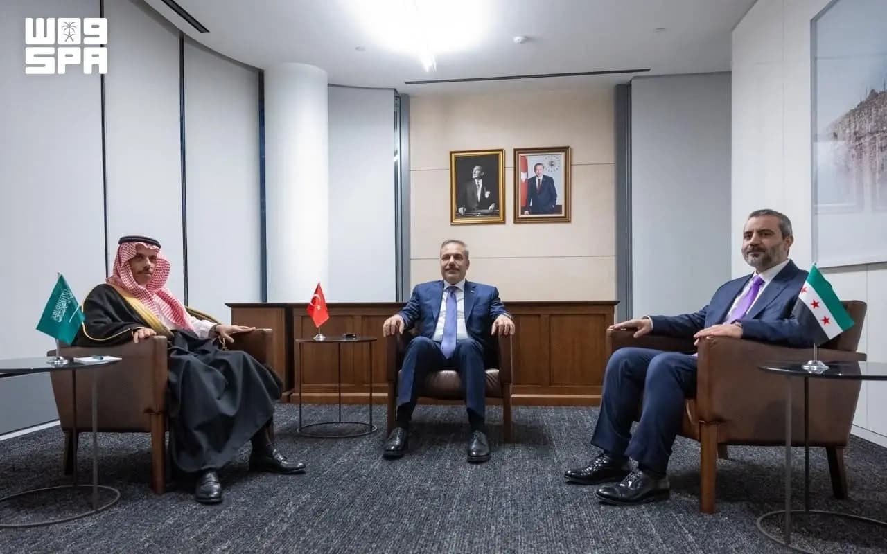 Prince Faisal bin Farhan discusses cooperation with Syria and Turkey