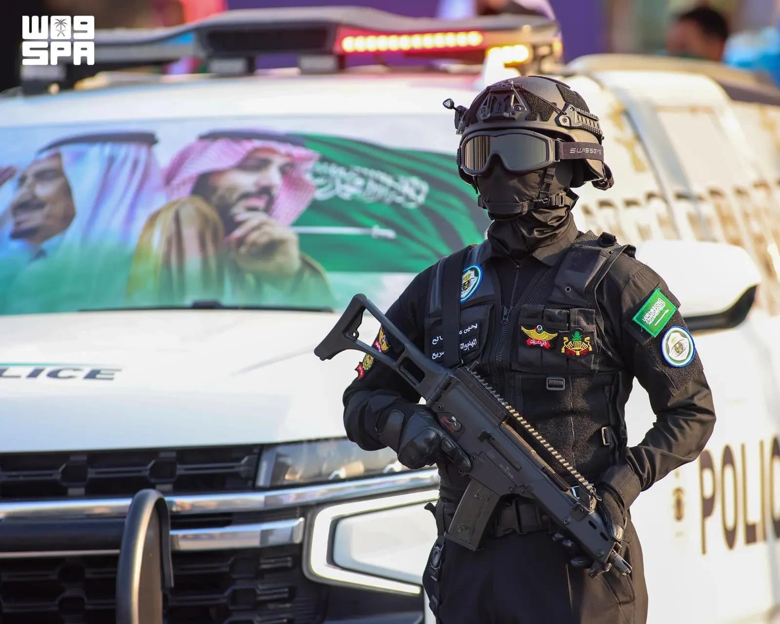 وزارة الداخلية تشارك في الاحتفالات الوطنية في الشرقية