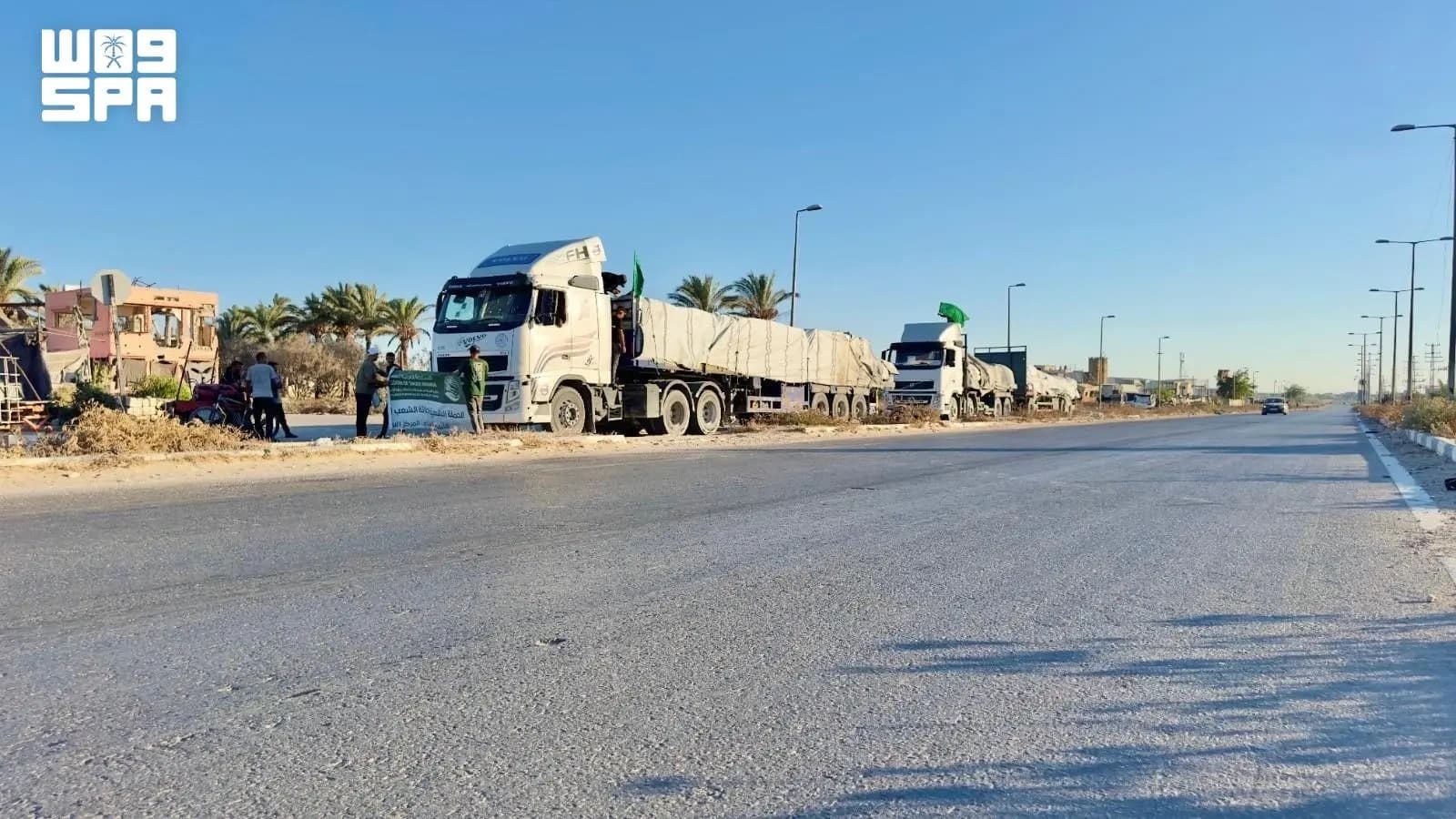 مساعدات جديدة تصل إلى غزة من سلمان