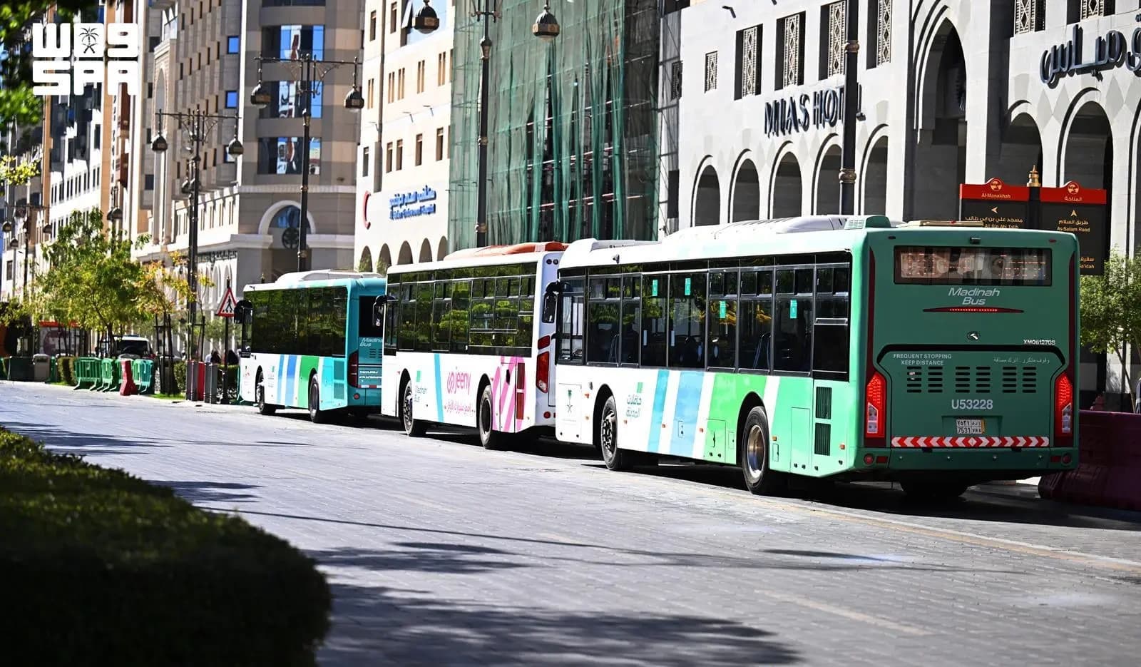 مشروع حافلات المدينة يفتتح غدًا مسارات ومحطات جديدة