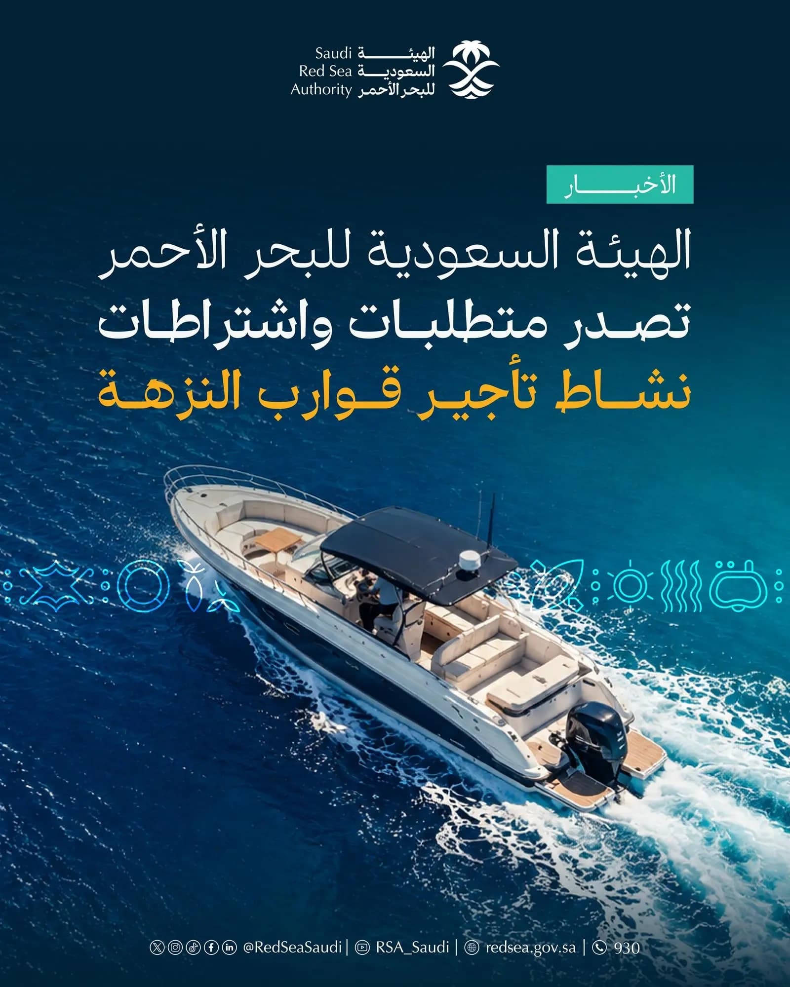 Saudi Red Sea Authority Sets Boat Rental Rules