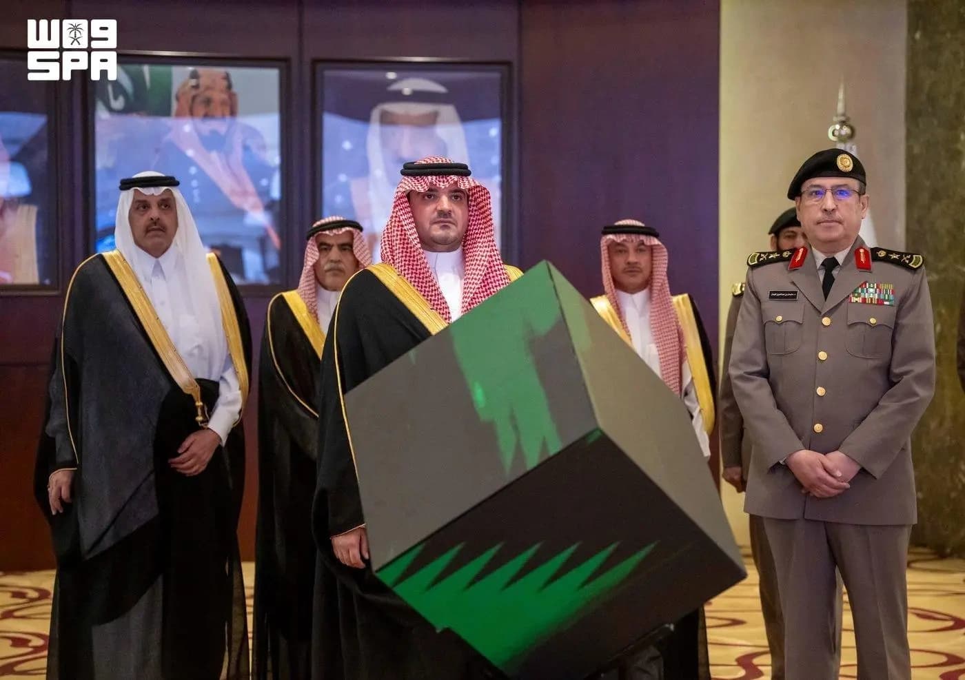 Abdulaziz bin Saud Opens Central Admission Building