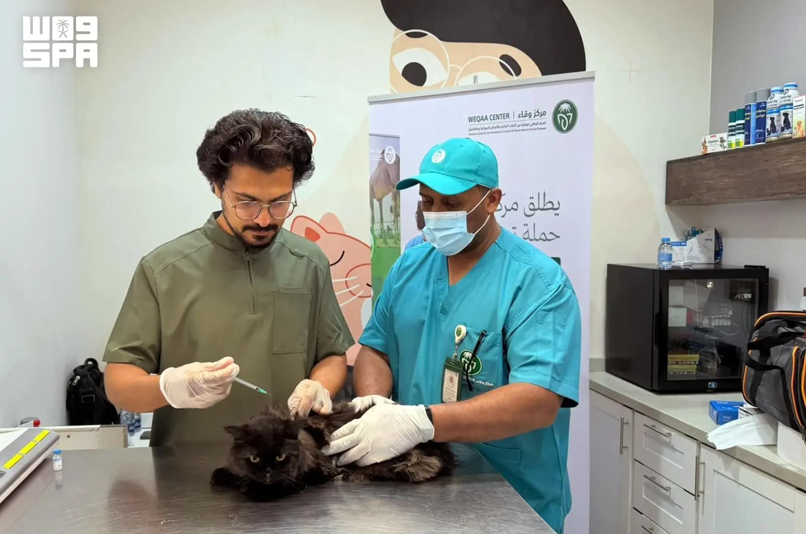 وقاء تبدأ حملة تطعيم الحيوانات الأليفة بالقصيم