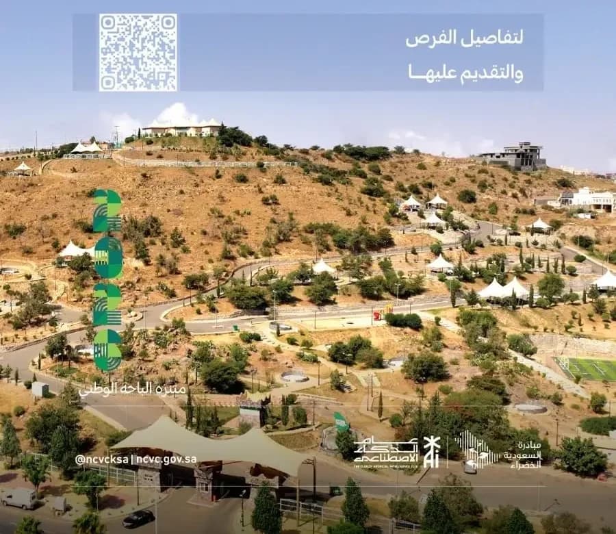 الغطاء النباتي يدعم فرص تنمية في الباحة