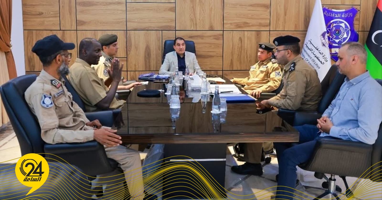 أبوزريبة: التحول الرقمي وتطوير المنظومات الإدارية أساس لتحديث العمل الأمني
