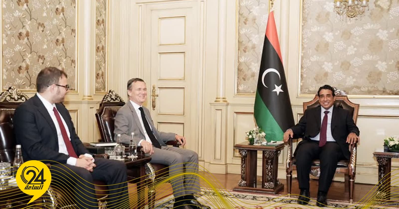 Al-Manfi tells the French ambassador that the Presidential Council has a vision to resolve the issue
