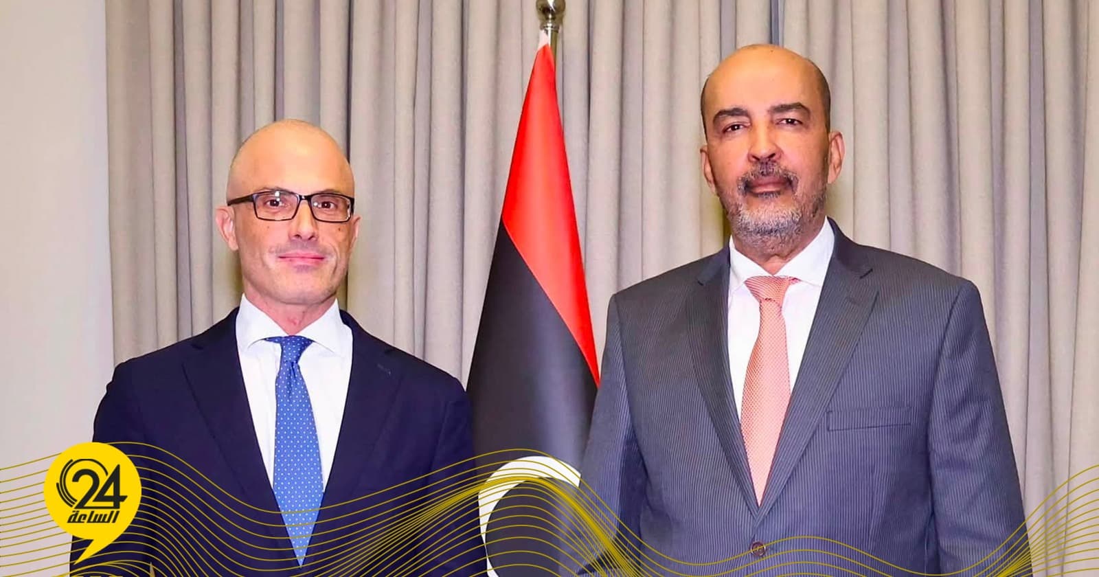 Al-Koni Discusses Libya's Latest Developments with European Union Ambassador