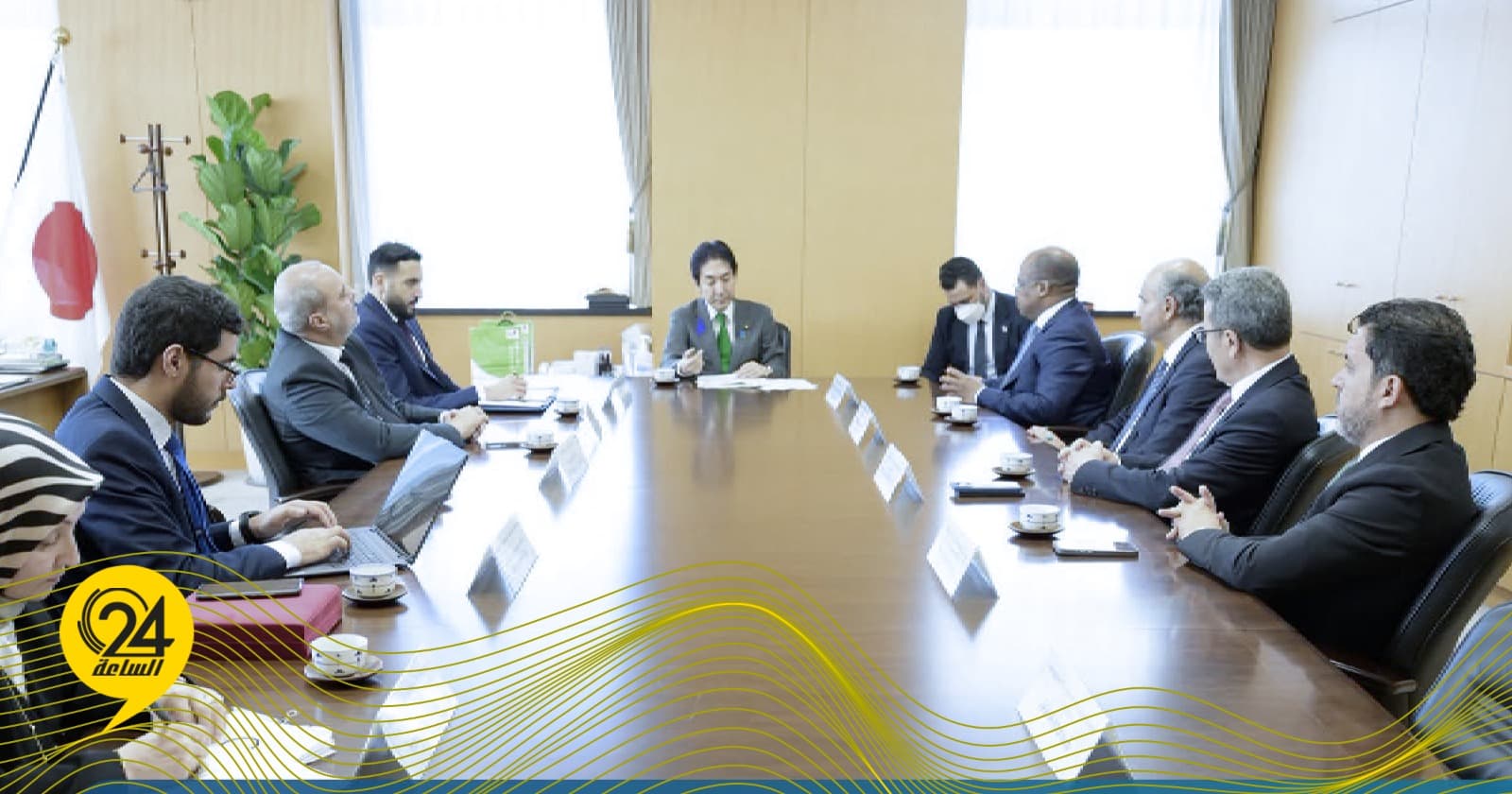 Government of Dbeiba Urges Japanese Companies to Explore Investment Opportunities