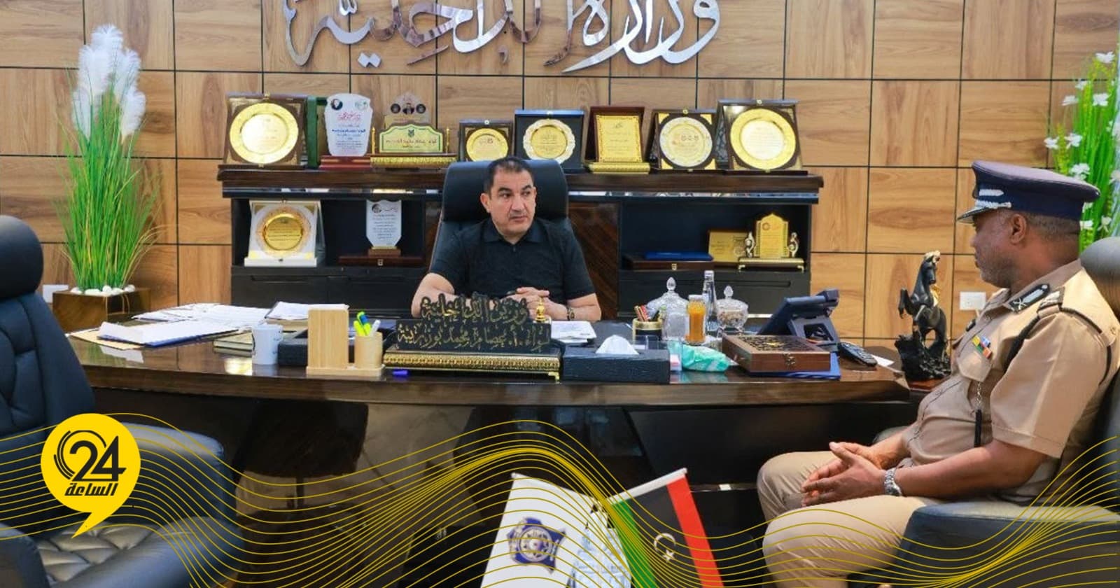 Libyan Interior Minister discusses enhancing security readiness and performance in the southern region