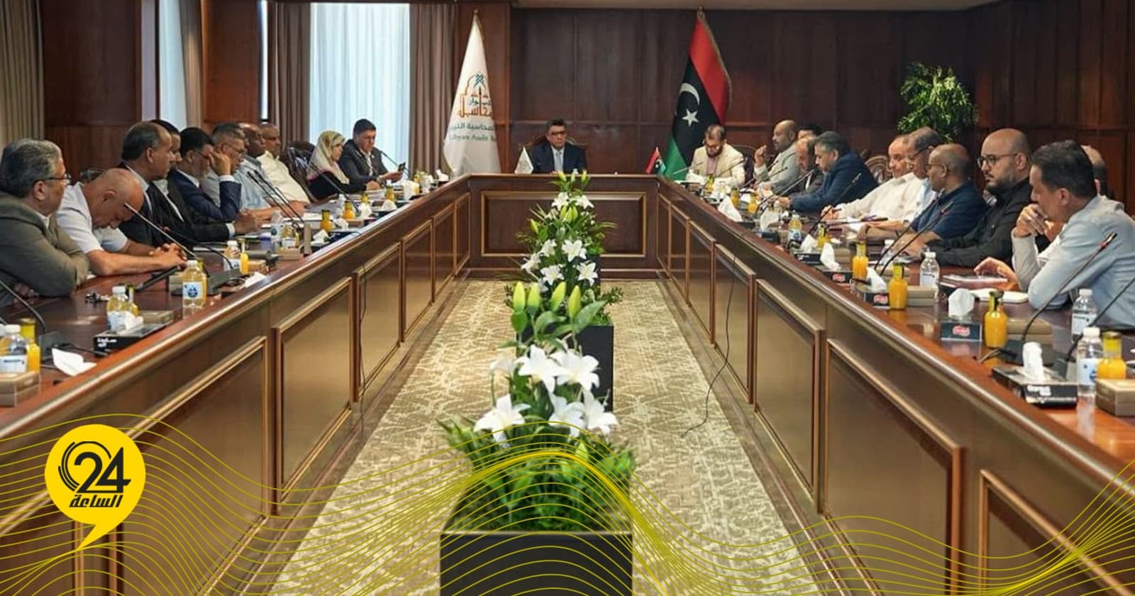 المحاسبة يعقد اجتماعه الدوري السادس لمديري الإدارات والمكاتب