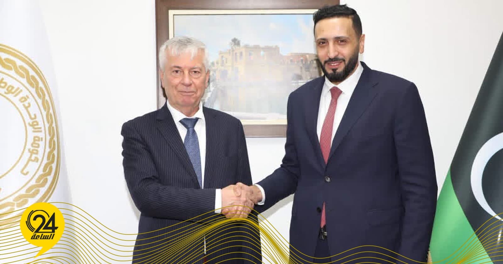 بوشيحة يبحث مع وزير الصناعة الفلسطيني دعم جهود التنمية المستدامة