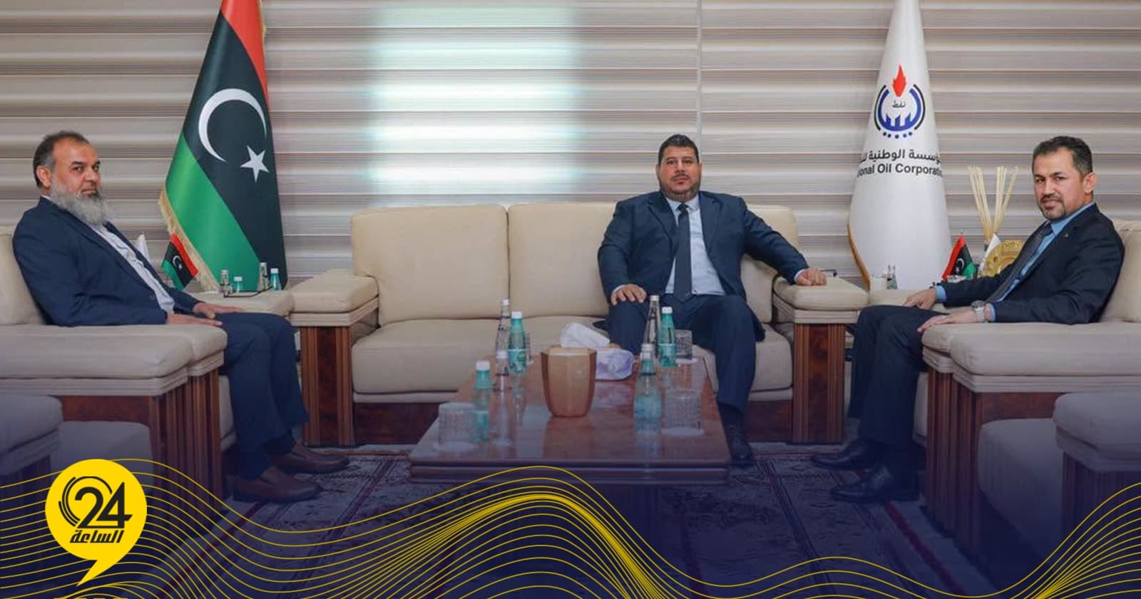 مسعود يناقش مع مدير شلمبرجير تنفيذ مشاريع النفط بشكل منتظم لدعم قطاع النفط